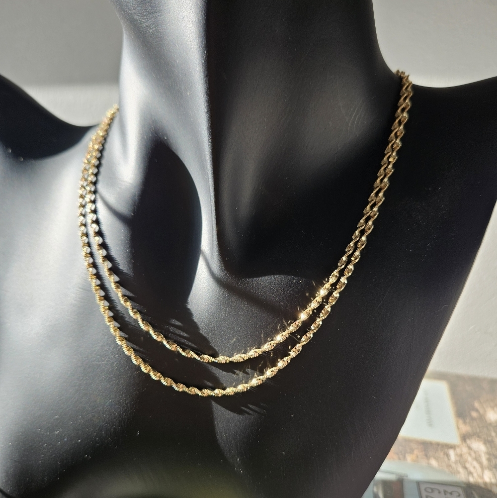Vermeil 18k Gold on 925 Sterling Silver Necklace